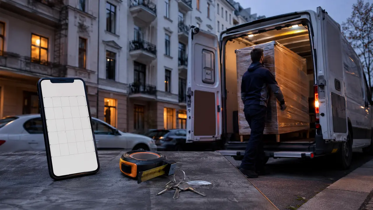 Kurzfristige Möbelabholung mit Terminplanung am Abend